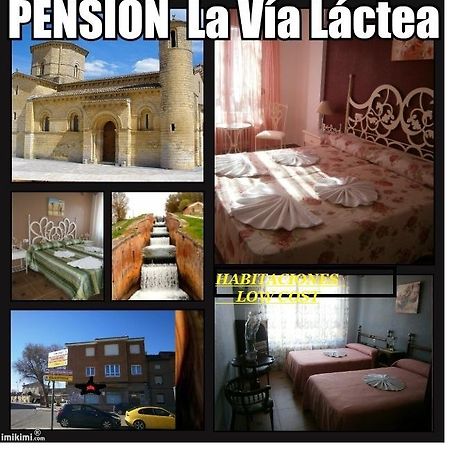 Apartamento Pension La Via Lactea Hotel Fromista Bagian luar foto